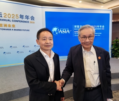 講好中國故事 - 仙客來靈芝潘新華受邀參加博鰲亞洲論壇